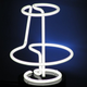 Illustration for article titled This Lamps Very Structure Is Its Light Source, Too